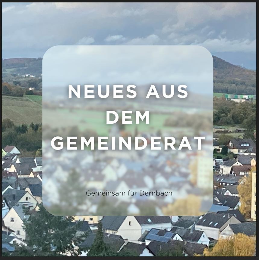 Bild von Dernbach mit Schriftzug